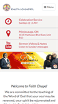 Mobile Screenshot of checfaithchapel.org