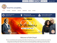Tablet Screenshot of checfaithchapel.org